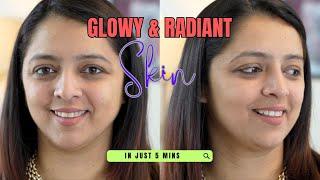 What do I use for Glowy Radiant Skin  Glycolic Bright Serum & Eye Serum