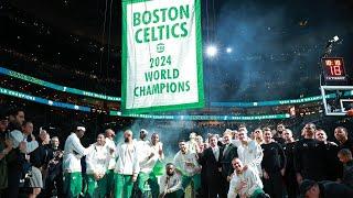 Boston Celtics FULL NBA Championship 2023-24 Ring Ceremony 