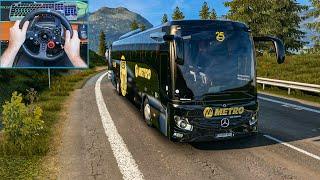 MERCEDES BENZ NEW TOURISMO 2020 - Euro Truck Simulator 2 Logitech G29 gameplay