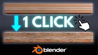 Fix Texture Stretching in Blender with 1 Click