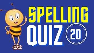 Spelling Quiz #20 Spelling Bee Test Vocabulary Test Hard Words