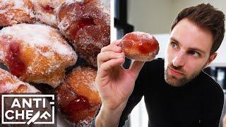 Making Jelly Doughnuts at Home