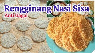 RESEP RANGGINANG NASI MEKAR RENYAH DAN GURIH COCOK UNTUK IDE USAHA RUMAHAN