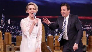 Sarah Paulson raps “Shoop” on The Tonight show with Jimmy Fallon 2016