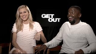 GET OUT interviews - Jordan Peele Allison Williams Daniel Kaluuya  FOX 5 DC