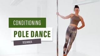 BEGINNER POLE CONDITIONING WORKOUT 15 minutes