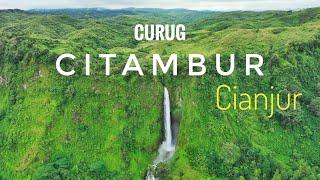 Jelajah Drone Curug Citambur Cianjur Jawa Barat  #curugcitambur