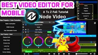 This app is better than Kinemaster  Alight motion  for android editing  Node video Full A To Z