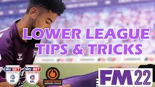 Lower League Tip - Tips & Tricks - FM22 - Football Manager 2022