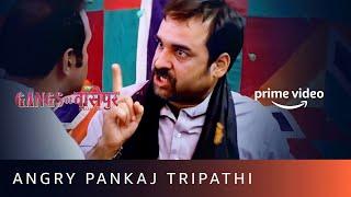 Gangs Of Wasseypur Part 1 - Angry Pankaj Tripathi Beats With Chappal   Amazon Prime Video