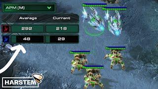 StarCraft II Grandmaster with LESS Than 100 APM