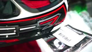 Helm KYT RC 7 #14 WhiteBlackRed