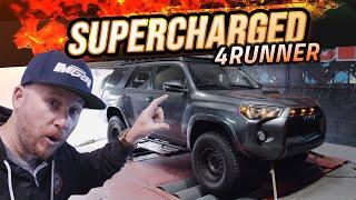 We Supercharged the Toyota 4Runner with Magnuson Dyno & Offroad Test Drive