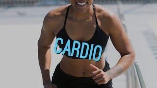 Express Cardio w light weights