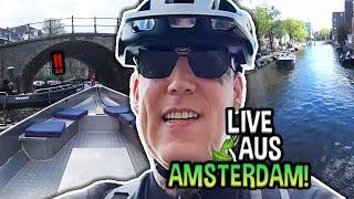 Fast UNFALL am Wasser  XXL Tour durch AMSTERDAM   MontanaBlack IRL