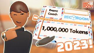 How To Earn 1 Million Tokens In Rec Room 2023 Hack  For Beginners