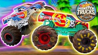 Most Intense Hot Wheels Monster Truck Races + More Animated Videos for Kids