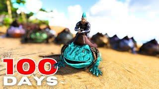 I Spent 100 Days In Ark with Friends