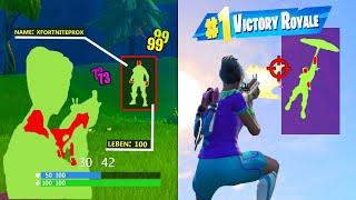 In jeder Runde nutze ich einen anderen CHEAT hack in Fortnite