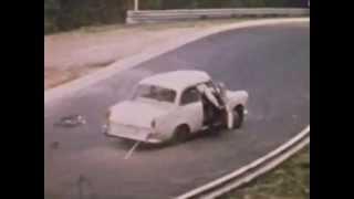 Nurburgring Nordschleife Crashes 1970 at Adenauer Forst. NEW  More crashes