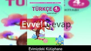 Evimizdeki Kütüphane Metni Etkinlik Cevapları 4. Sınıf Türkçe