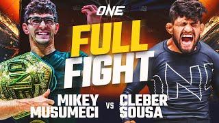 High-Octane Grappling ️ Mikey Musumeci vs. Cleber Sousa  Full Fight