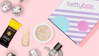 bettybox December 2017 unboxing video