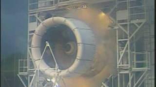 Turbine engine explodes