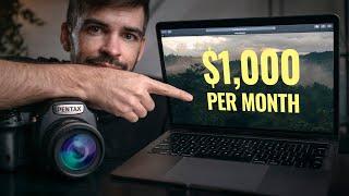 7 PHOTOGRAPHY SIDE HUSTLES to make extra money Online  $100 to $1000 per month