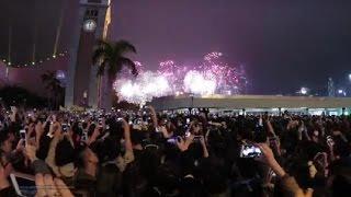 2016-Jan-1【香港記錄】#HongKongWalk 新年元旦特別版 New Year Special 新年倒數 Countdown @ 尖沙咀碼頭 TsimShaTsui part 23