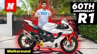 INSANELY BEAUTIFUL Yamaha R1 60th Anniversary Walkaround  Motomillion