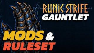 RUNIC STRIFE GAUNTLET Zone Modifiers and Ruleset Info