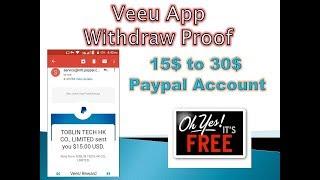 veeu app payment proof - veeu app pay-out - veeu app cash-out