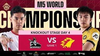 ONIC VS DEVU   M5 WORLD CHAMPIONSHIP #mobilelegends #m5