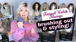 ️Raquel Welch ALWAYS Wig️GET TO KNOW this style & fibers️BRUSH IT OUT & STYLE IT