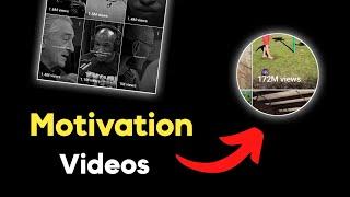 The Ultimate Guide To Make Motivational Shorts & Reels With Millions Of Views  No Face No Voice ‼️