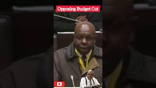 MK Party Leader Dr John Hlophe Opposing Budget Cut In Parliament