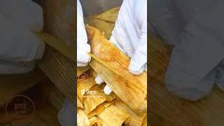 LOS MEJORES TAMALES ROJOS ️🫔 #tamales #tamalesmexicanos #receta