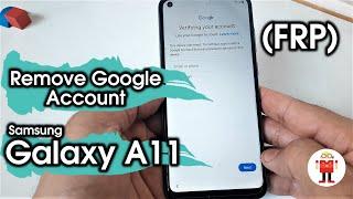 UnlockBypass Samsung Galaxy A11 Frp Google Account Lock SM-A115FMUDS