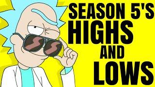 The Great Highs and Extreme Lows of Rick and Morty Season 5