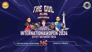 The Cue 10-Ball International Open 2024 Qualification Rico Kui Ciong - Bank Sumsel vs Ponco M - I