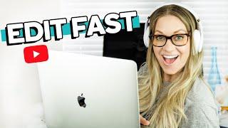 HOW TO EDIT VIDEOS FOR YOUTUBE FAST *all my secrets* Beginner’s Guide