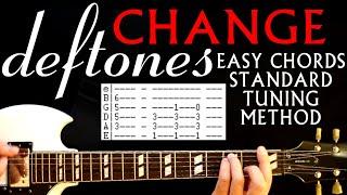 Deftones Change Standard Tuning Method Guitar Chords Guitar Lesson  Guitar Tabs  Guitar Cover