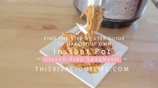 Instant Pot Gluten-Free Spaghetti