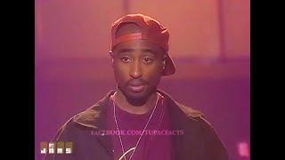 UNSEEN Tupac Performs Live On MTV JAMS FULL UNCUT REHERSAL