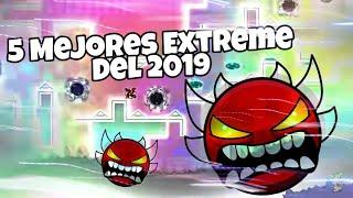 Top 5 mejores Extreme demons del 2019  Geometry dash 2.11