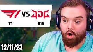 WORLDS 2023 - SEMIFINALES - T1 vs JDG