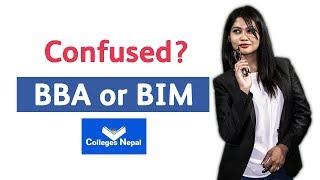 BBA or BIM What to Study? Learn about Career Scope Opportunities of BBA and BIM Courses in Nepal