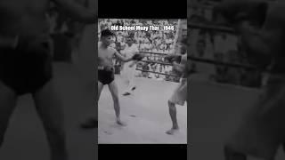 Old school Muay Thai from 1946️️