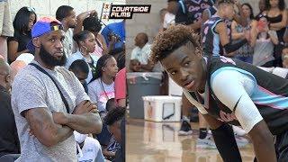 Bronny James Jr. Pulls Out a Narrow OVERTIME Victory in Front of SOLD OUT Crowd